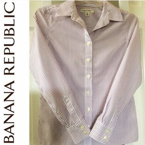 Button Down 2P with Stripes